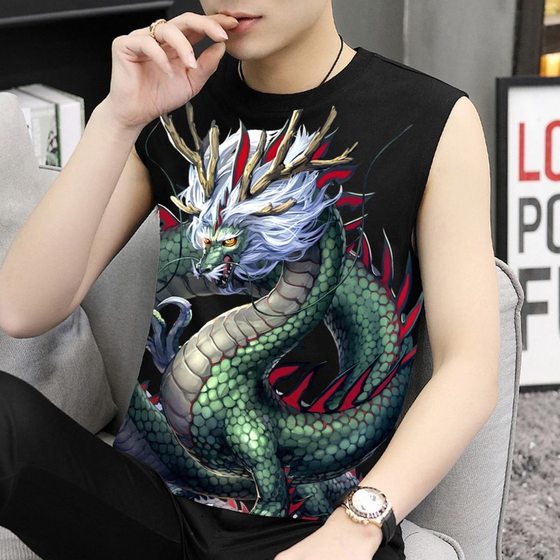 Men's new vest sleeveless vest inner slim fit loose casual trendy sports versatile middle-aged and young T-shirt summer
Men's new vest sleeveless vest inner slim fit loose casual trendy sports versatile middle-aged and young T-shirt summer