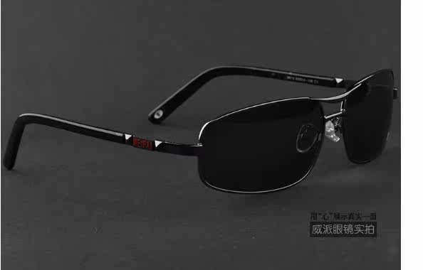 威派9613内镀膜偏光太阳镜司机开车驾驶镜复古墨镜_7折现价69元
