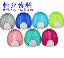 Dental orthodontic retainer storage box invisible dental box carrying cute dental box shell round dental storage box