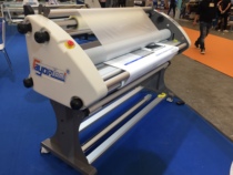 Fly-Jan fully automatic laminating machine cold mounting machine without bottom paper laminating machine with cutting edge over film machine manufacturer direct sales