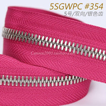 Japan 5 High-end EX Series Corn Tooth Two-way Metal Zip 5SGWPC #354