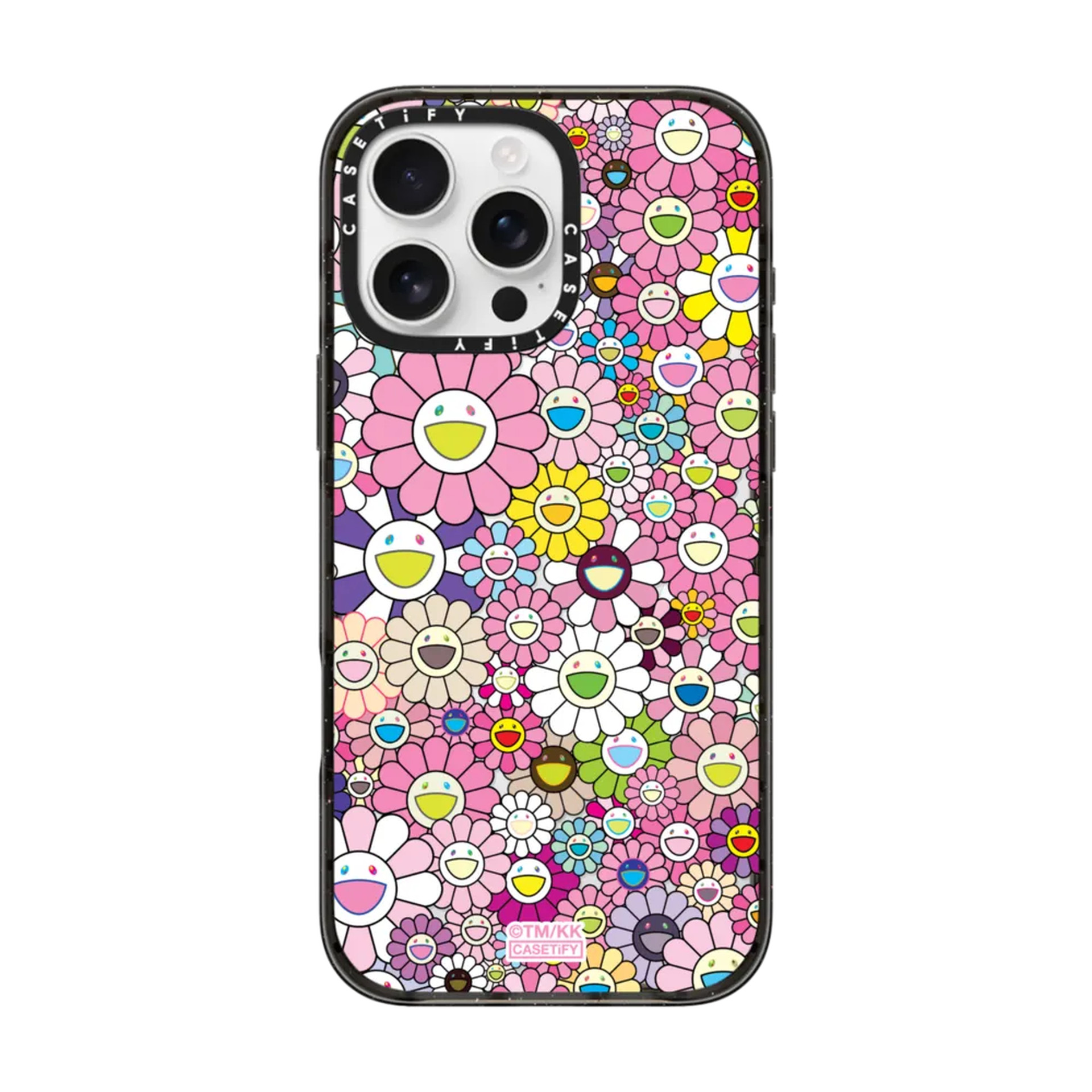 現貨CASETiFY村上隆粉色向日葵FLOWERS BLOOM適用蘋果iPhone17ProMax