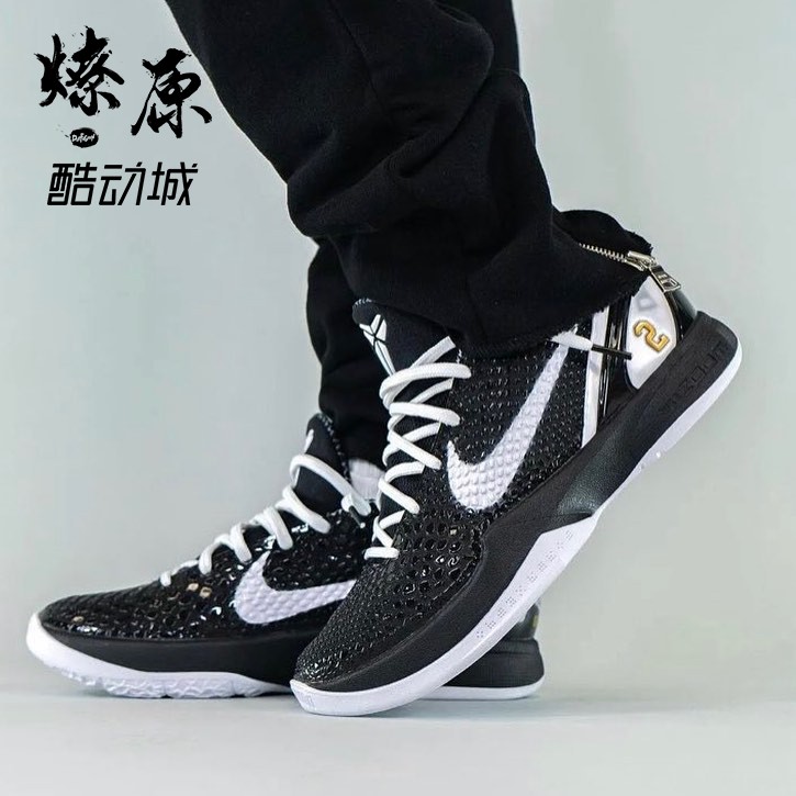 燎原 NIKE KOBE 6 Protro 科比6 曼巴 黑白实战篮球鞋 CW2190-002