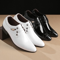 2022 Seasons New Business Positive Fashion Mens Leather Shoes Models Performance Movie photo white mens leather mens wave