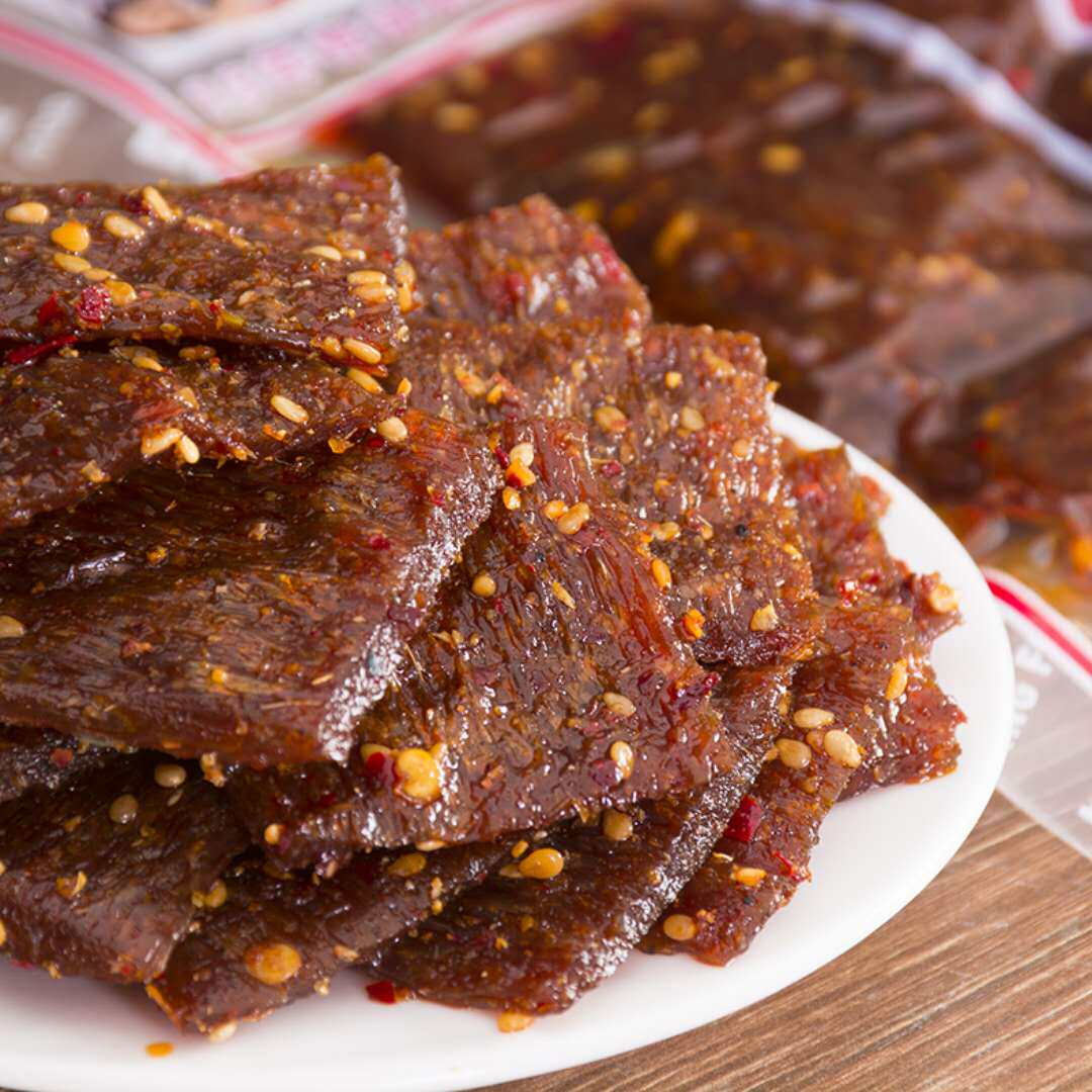 吴婷麻辣干子平江特产网红辣片香辣干片儿时怀旧休闲零食大礼包