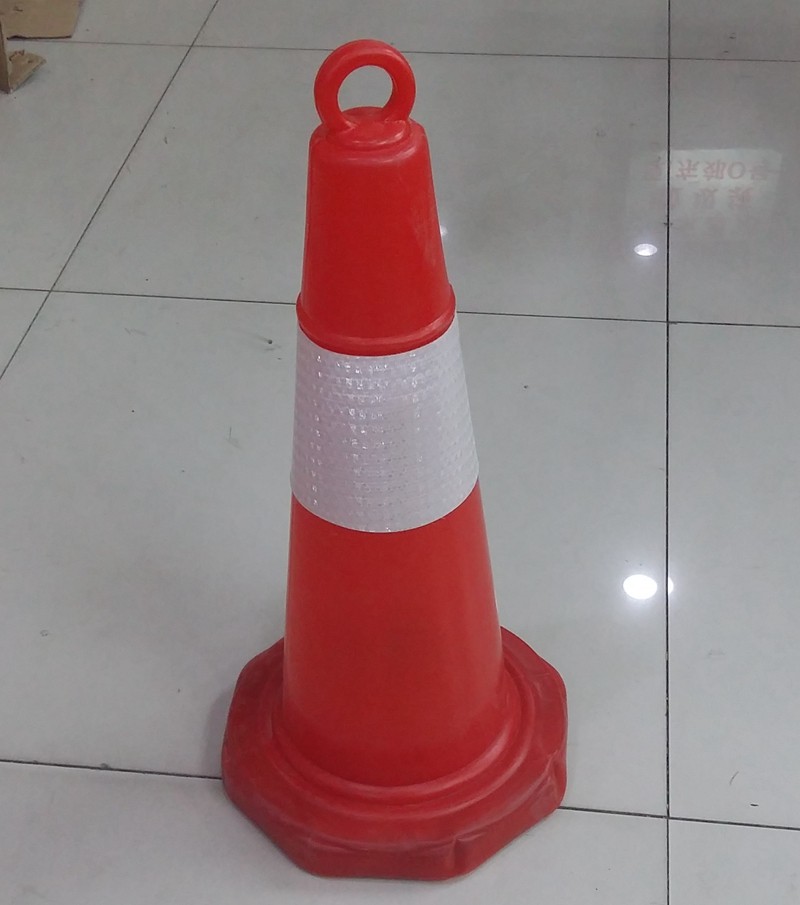 塑料路锥灌沙路障锥70cm雪糕筒桶反光锥锥桶方锥提环塑料方锥