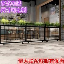 Decorative Witch Hot Pot Restaurant Vertical Outdoor Customized European Flower Box Partitions Custom Screen Partition Wall Fixed