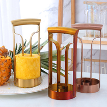 Stainless steel open pineapple artifact pineapple peeling tool household eye digging meat cutter peeling polo to remove eye