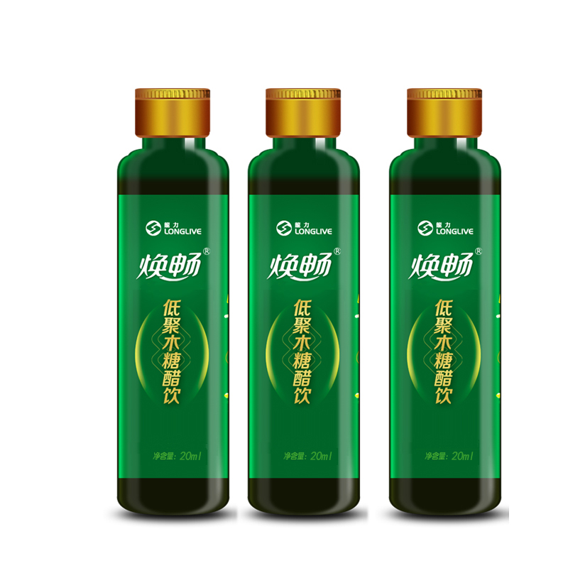 【龙力生物】 焕畅低聚木糖醋饮20ml*10支  益生元产品展示图3