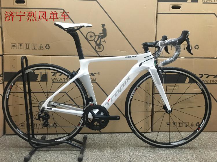 烈风米兰禧玛诺5800套件全碳纤维车身22速男女轻便山地公路自行车