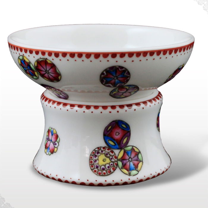 Offered home - cooked hand colored enamel porcelain in jingdezhen tea tea filter) tea, tea products furnishing articles