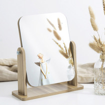 Home Desktop Makeup Mirror Portable Nordic Minimalist Student Dorm Desk Mirror Creative Cute Dresser big number