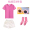 Rhododendron colored clothes+pants+socks+glasses set