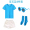 Sapphire clothing+pants+socks+glasses set