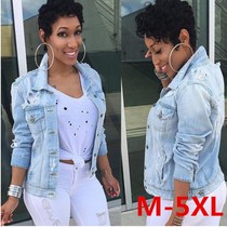 Winter Jeans jackets Women autonomous Ladies Demin casual Coat female