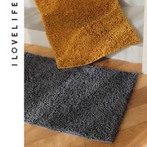 Bedroom bedside floor mat household chenille floor mat carpet toilet door mat bathroom water absorbent non-slip mat