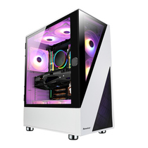 Hangjia GX660T chassis desktop box glass full side penetration game support 240 water-cooled middle tower host chassis