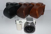 Applicable Sony NEX5N NEX5C NEX5C NEX5T 5K 5K camera leather cover NEX7 leather bag micro-single-phase machine bag