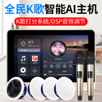 Home Intelligence Background Music Host Home Karaoke Singing System Suit Suction Top Horn Ceiling Sound