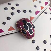 Snakehead bag buckle DIY big brand luggage hardware womens bag snake head button button buckle Bulgari bag accessories