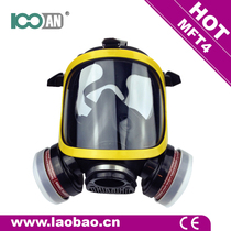 Domestic anti-organic vapor mercury acid gas ammonia chlorine hydrogen sulfide double filter box integrated anti-virus full mask