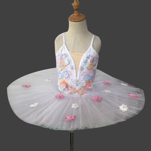 Children's ballet dress tutu skirt for girls Swan Lake ballet dance fluffy Skirt Girl Flower Fairy Ballet Dress