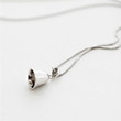 Niche Design S925 Silver Silver Bells Film Chain Female Cold Wind Chain Net Red Simple Time Necklace Niche Design S925 Silver Silver Bells Film Chain Female Cold Wind Chain Net Red Simple Time Necklace