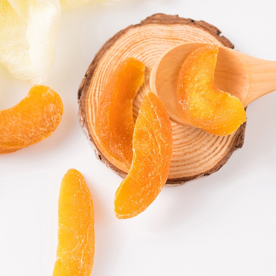 薛记炒货 即食果脯蜜饯黄桃干