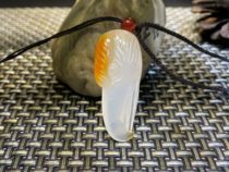 White Jade Medullary Boutique Dexterous pendant handlebar Pendulum Pieces Seals Premium Frozen Stone Jaan Green Fields Yellowstone