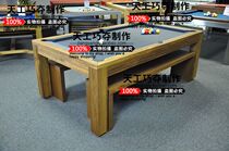 Solid Wood billiards table conference table desk pool table