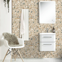 Fish love sugar Modern light luxury color large particles 600x1200 terrazzo tile living room bathroom tooling