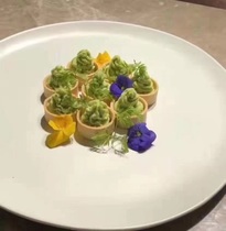 Mini small Gold Cup artistic conception cold dishes dessert booth Tower shell French round fruit tower 240 egg tart mold snacks