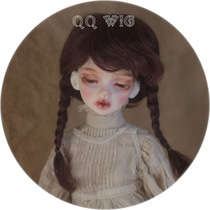 (QQ Wig)BJD SD imda Baby mohair wig with double ponytail QQ-05