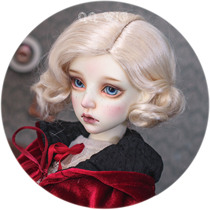 (QQ WIG)BJD imitation mohair wig socialite retro elegant big curly short hair peerless actor*
