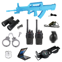Children 95 Toys gun Eating Chicken Equip Boy Little Special Police Toy Electric Sound Light Gun Props Gun Play Suits