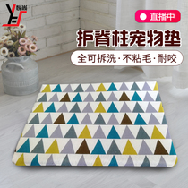 Four seasons universal dog mat Bite-resistant waterproof VIP Teddy Golden retriever small dog bite-proof pet sleeping mat Dog mat