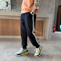 Boys leg pants spring and autumn 2021 new leisure children Spring and Autumn boys sports trousers ZQZ2104