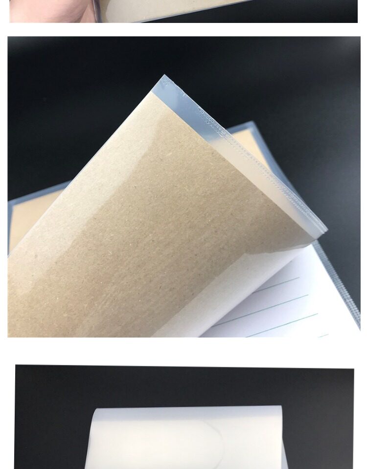 16开32开 大本小本皮 透明塑料本套书套上下翻页中小学生本皮包邮