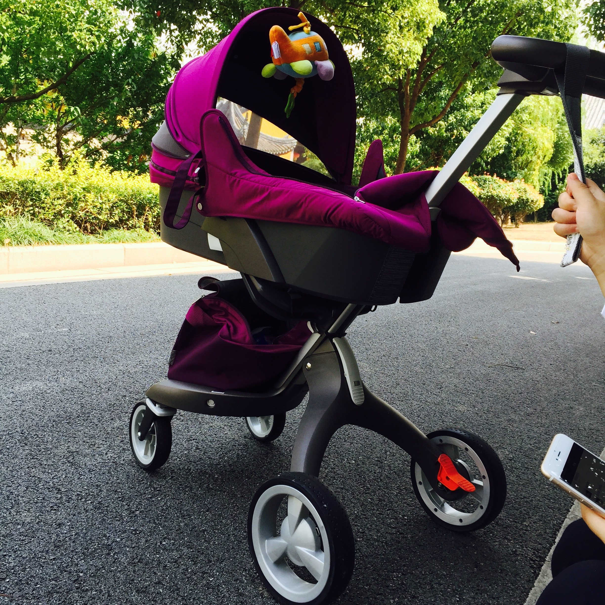stokke xplory v4高景观婴儿车推车