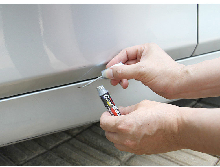 一件代发补漆笔划痕修复刮痕修补白黑红银色油漆面划痕修复补漆笔