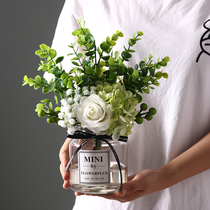 ins Wind fake flower imitation flower ornaments Nordic living room table flower decoration silk flower decoration light luxury floral supplies