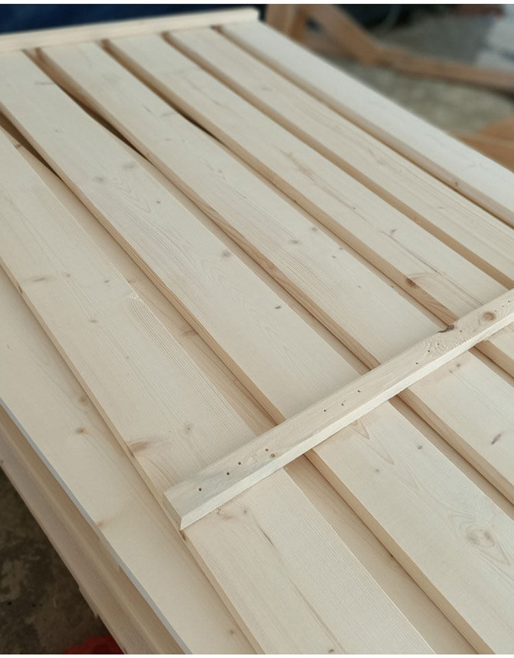 松木硬床板榻榻米防潮木板实木排骨架单双人加宽硬板床垫护腰脊椎