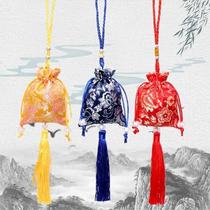 Lavender scents perfume bag empty bag with hand hanging neck embroidered pocketbag Sub-car pendant pendants Pendant Vin Play Bag