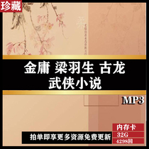 32G Jin Yong martial arts novel TF card storybook memory card HD sound quality Gu Long Liang Yusheng memory card Radio