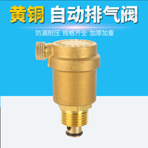 Automatic exhaust valve All copper exhaust valve Heating pipe pipe exhaust valve 4 points 6 points 1 inch DN15 20 25