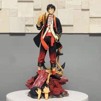 One Piece TE National Wind Road Flying Double-headed statue Large gk hand-made model ornaments gift animation perimeter