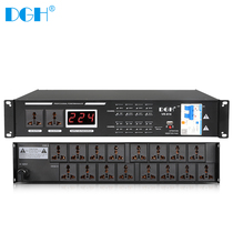 DGH Professional 8-way power sequencer 16-way sequential controller socket manager voltage display with filtering