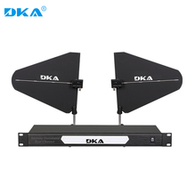 DKA microphone booster to enhance the reception of a drag four stage performance wireless microphone signal antenna amplifier