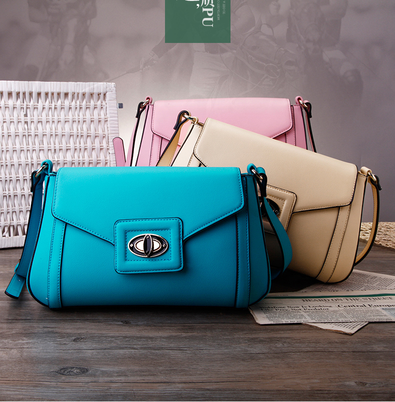 POLO圣大保罗 女包 休闲PU单肩包斜挎包 211