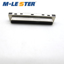 Mengleist MDD68F-180 SCSI68 female head straight foot HPDB68 core hole PCB board straight plug female head